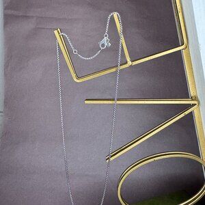 David Yurman .925 Sterling Silver 1.7mmBox Chain Necklace 19''-20"